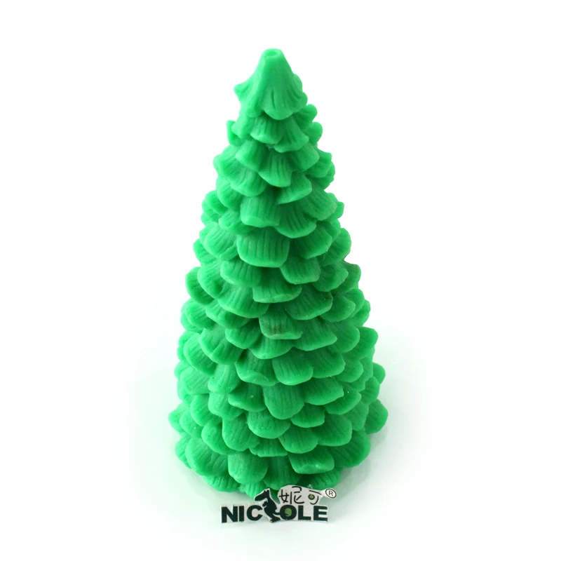 

3D Pine Trees Silicone Handmade Candle Mold Crafts DIY Mold