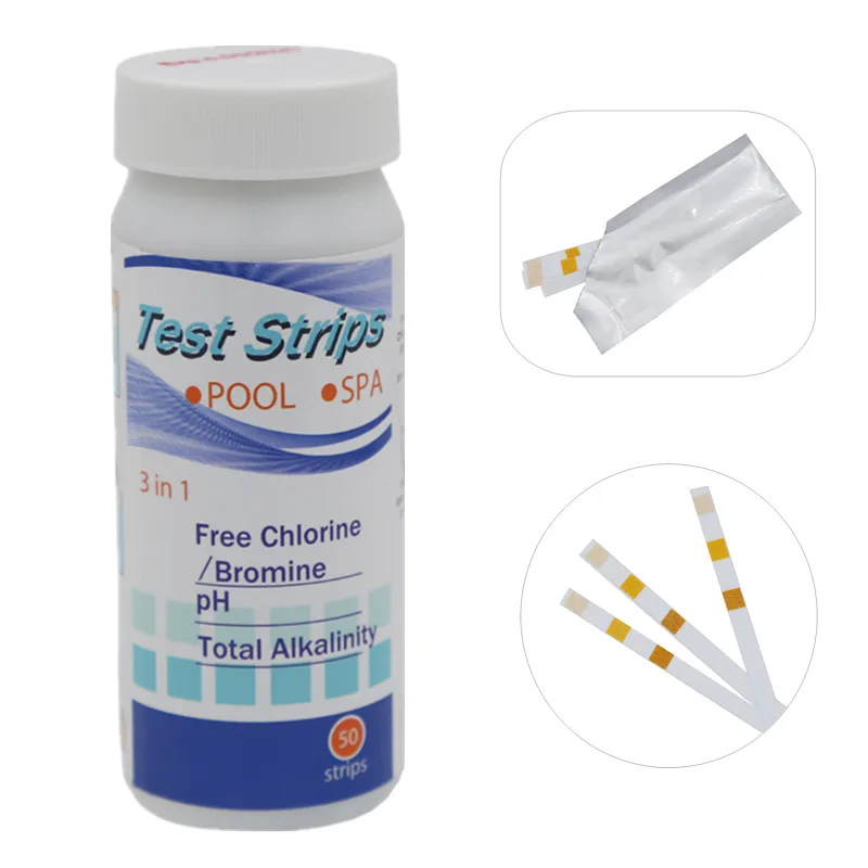 Pool Test Strips Color Chart