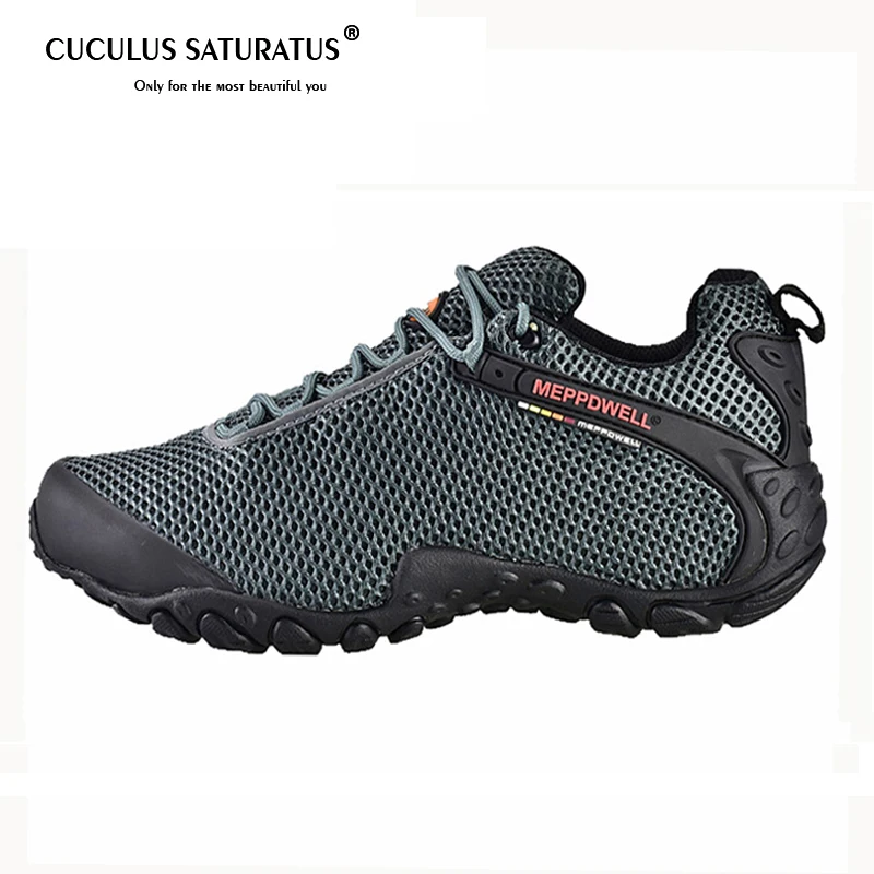 Sapatos de Trekking de Montanha Sapatos de Caminhada Masculinos à Prova Sapatos de Escalada ao ar Dwaterproof Água Ultra-leve Livre Calçados Esportivos Masculinos 224-6-11