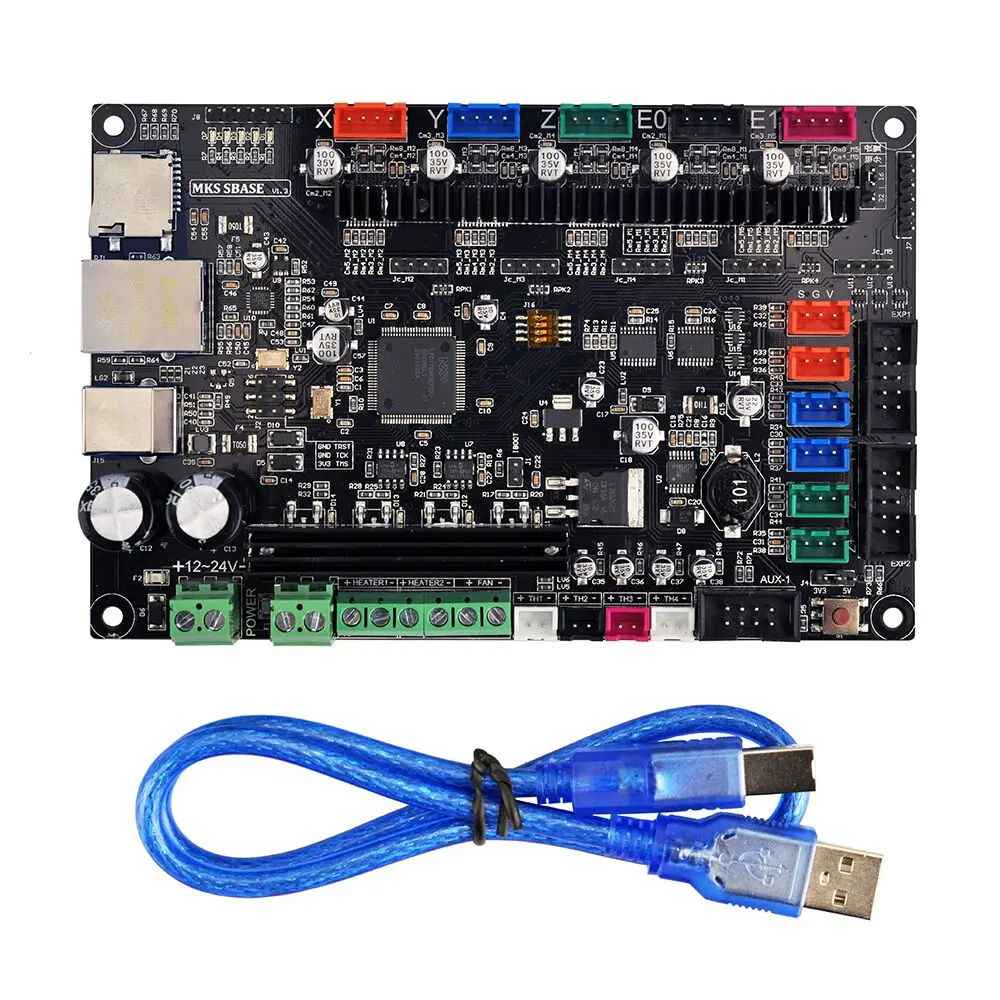 

3D printer 32bit Arm platform Smooth control board MKS SBASE V1.3 open source MCU-LPC1768 compatible Smoothieware