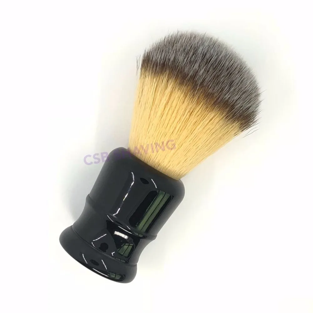 CSB 24 мм кисточки для бритья синтетические волосы черный Смола Ручка барбершоп салон инструмент влажное