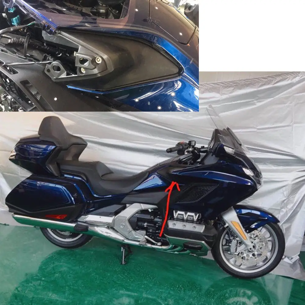 Спереди Tour светодиодный светодиодной подсветкой запись свет Подходит для Honda Goldwing GL 1800