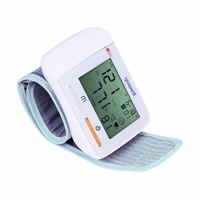 YUWELL 8900A Wrist Blood Pressure Monitor Digital LCD Wrist Cuff Heart Rate Monitor Warning For irregular Heartbeats ecg Monitor-2