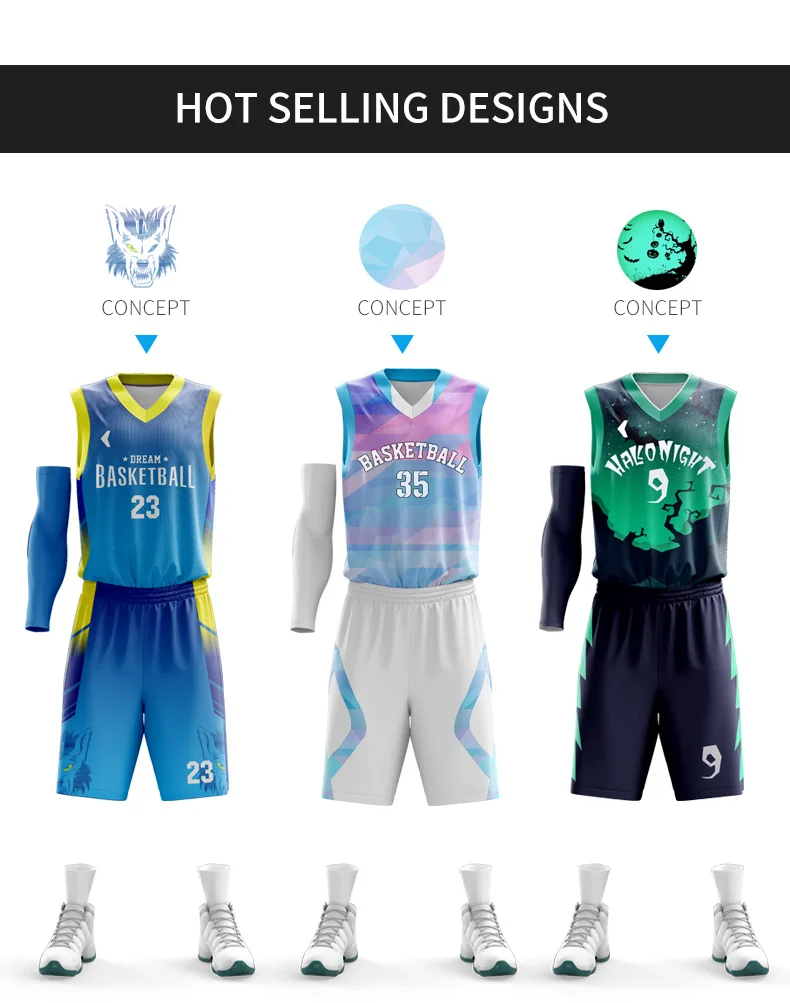 Индивидуальная баскетбольная форма персонализированные баскетбольные майки на заказ Полная Сублимационная спортивная одежда размера плюс наборы
