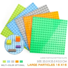 Big Size Duple Building Blocks Base Plates Toys Compatible Legoed Duploe Figure BasePlates Blocks Base Toys Kids Bricks Toys city fire department firefighter figures cars big building blocks comaptible legoed duploe train creative diy kids toys bricks