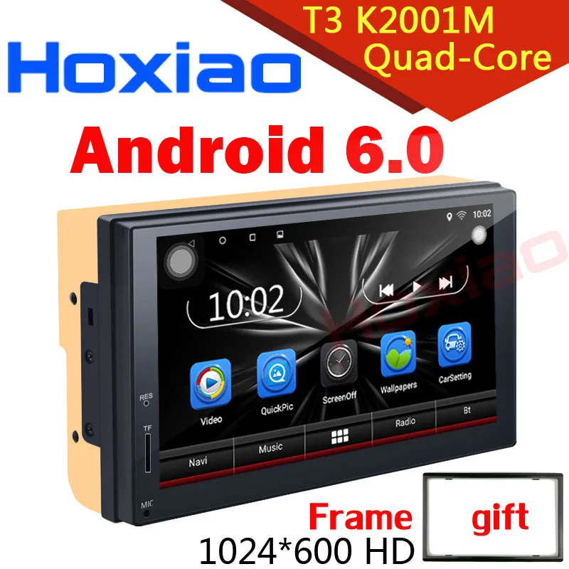 Автомобильный dvd плеер 2 din android Радио bluetooth GPS навигация wifi стерео видео 7 дюймов