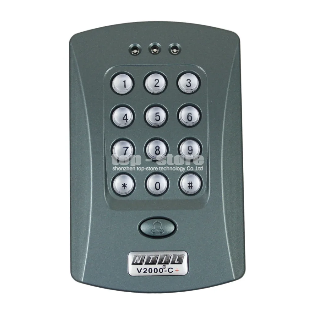 DIYSECUR 125KHz Door RFID Keypad Proximity Reader Access Controller ...