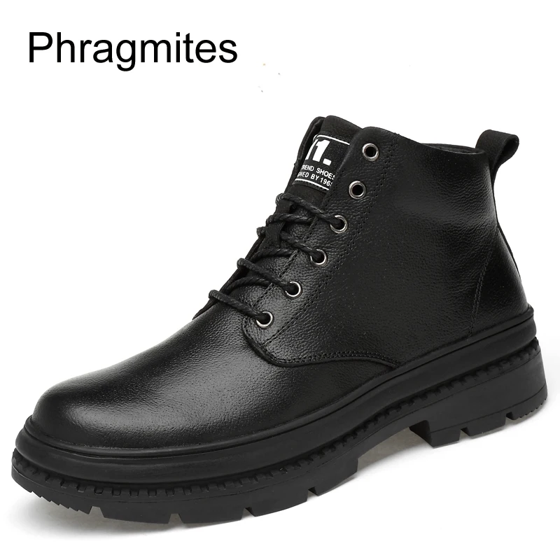 Et Pour Bottes Nouveau Automne Noir Courtes Hiver Phragmites Peluche With Tout Chaussures 2019 allumette Noires Cuir La Mode Hommes D'hiver black En Véritable Fur TK1uFJcl3