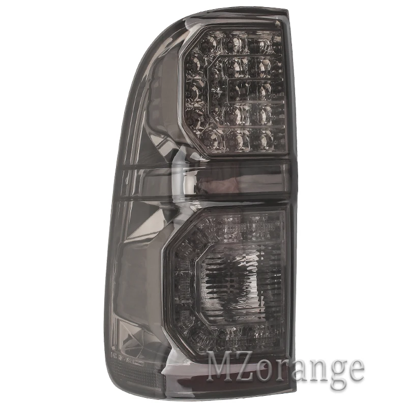 MZORANGE 2 шт. светодиодный черный задний фонарь для HILUX KUN26 2011- 81551-0K160 81561-0K150 задний фонарь