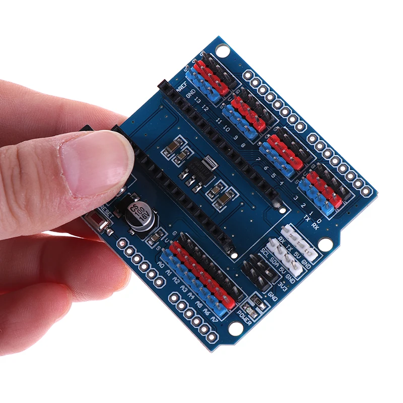 Модуль для Arduino Nano V3.0 3,0 I/O IO Плата расширения микро Датчик Щит Модуль Uno R3 Leonardo One