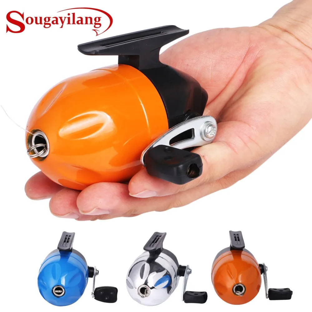 

Sougayilang Spincast Fishing Reel Bullet Wheel Inner Spinning Wheel Ball Fishing Reel Suitable for Winter Fishing