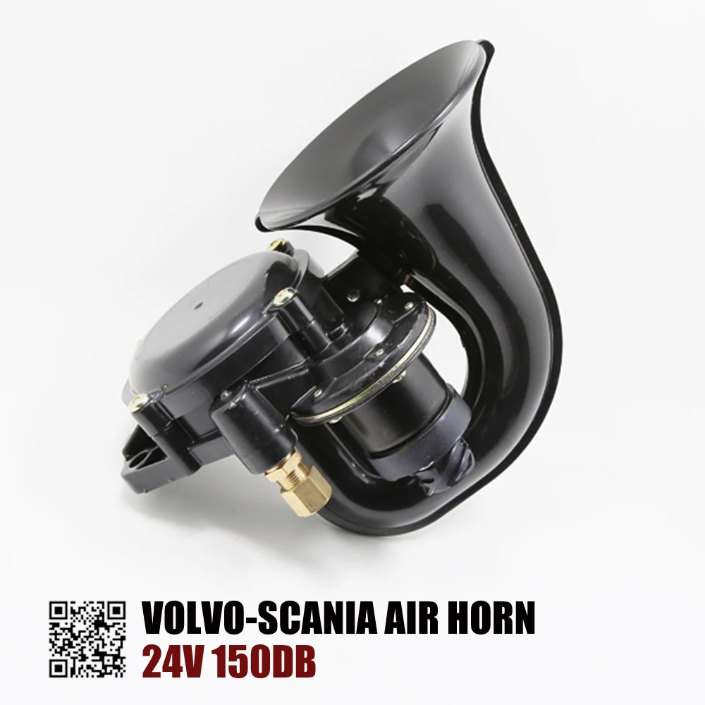 

12-24V 150DB Electric Air Horn For Volvo Truck Scania Truck Super