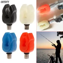 OOTDTY Fishing Rod Holder Head Silicone Soft Night Luminous Pole Support Tackle Universal Professional Accessories OOTDTY Fishing Rod Holder Head Silicone Soft Night Luminous Pole Support Tackle Universal Professional Accessories