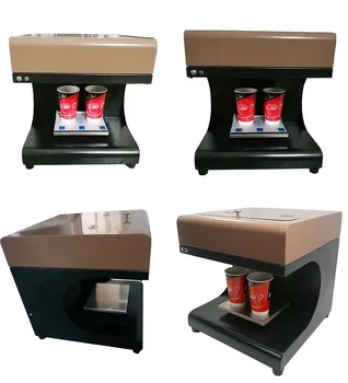 

2019 NDL-20C Hot selling Automatic 3D Coffee Printer Digital flatbed printer for Cookies