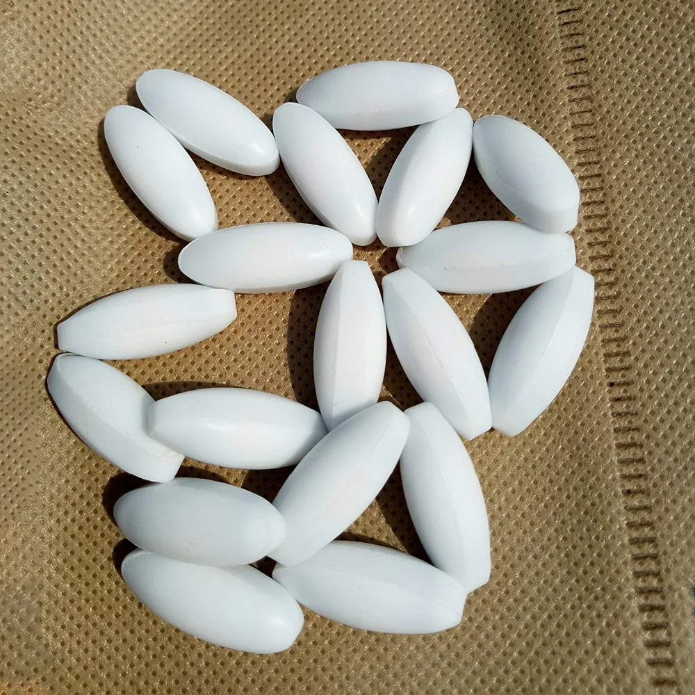 Магнитная мешалка PTFE магнитная мешалка(A9x25mm, оливковая форма, 10 шт