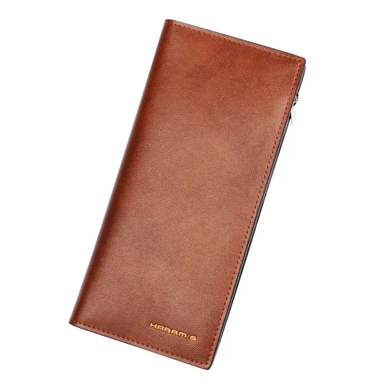 Harrms Leather Mens Wallet Luxury Purse Top Designer Wallets Famous Brand Women Wallet Purse ...