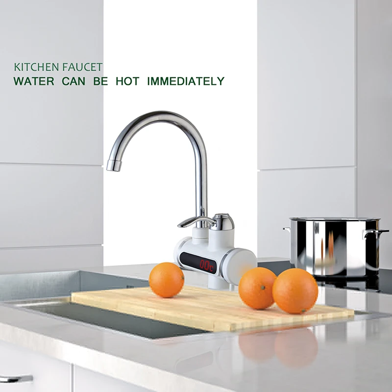 RU Electric Water Heater Instant Hot Water Faucet Cold Water Heater Faucet Water Heater Kitchen Faucet
