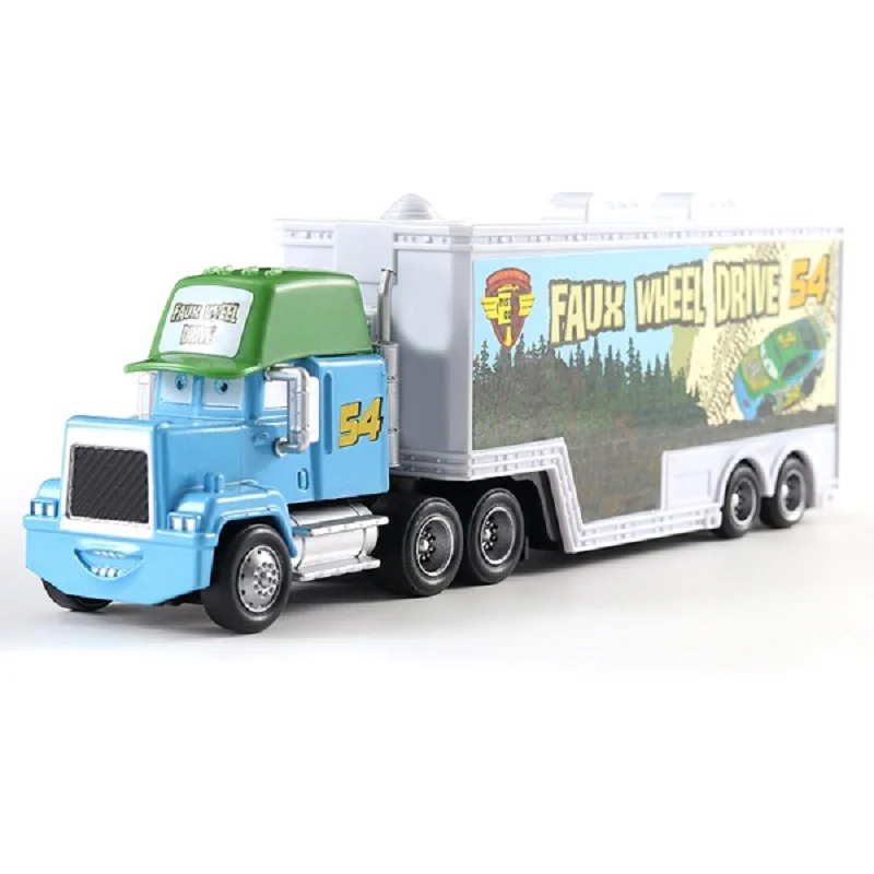 Автомобили disney Pixar Cars 2 Toys Mack Truck The King 1:55 литые под давлением фигурки из металлического сплава модель игрушки № 95 disney Cars 3