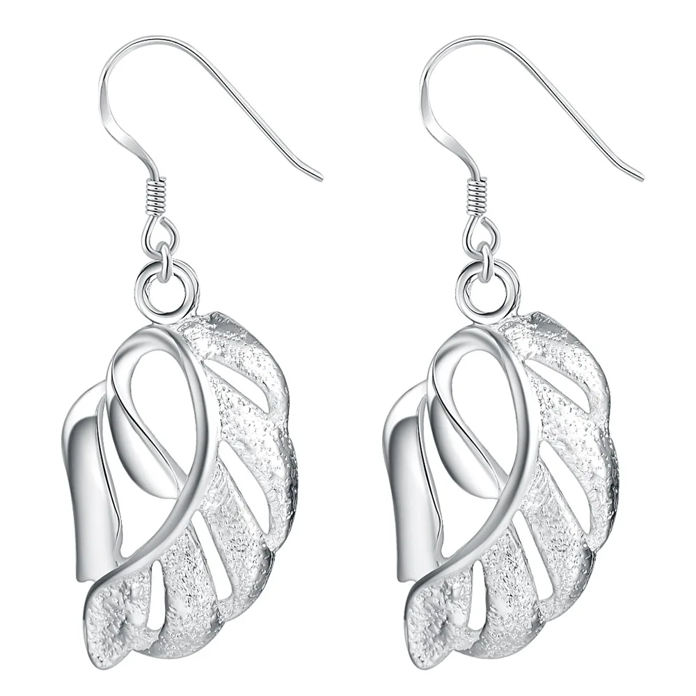 

China supplier leaf jewelry earrings, best gift for daughter earrings for women good quality NO min order YAE244