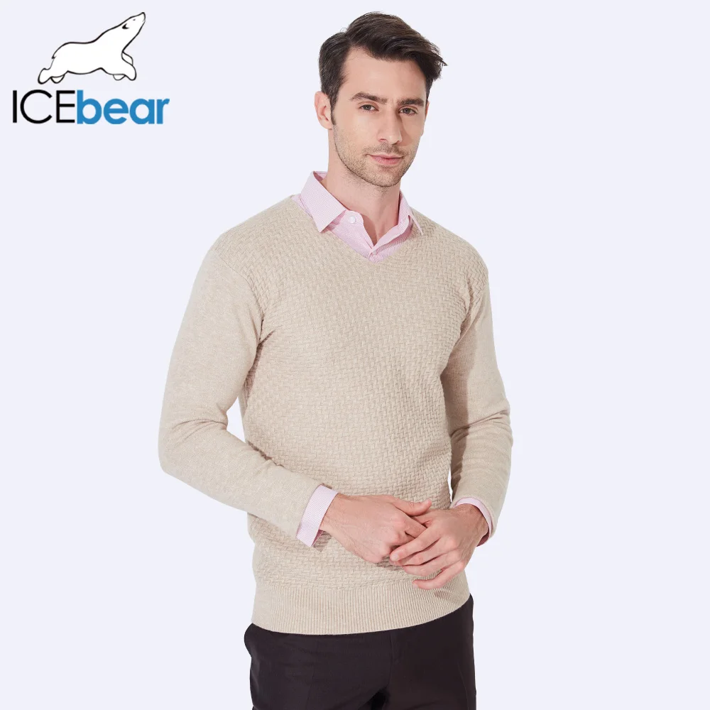Aliexpress.com : Buy ICEbear 2017 V Neck Sweaters For Men