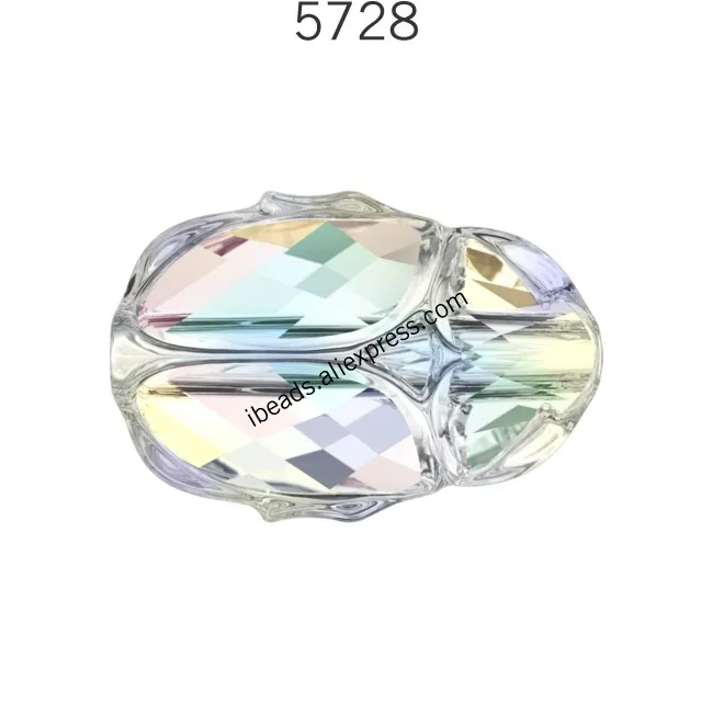 1 шт.) оригинальные кристаллы Swarovski 5728, бусины скарабей, 12 мм, изготовленные в австрийском стиле, Свободные Стразы для изготовления ювелирных изделий своими руками