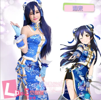 Love Live Kotori Minami Cheongsam Awaken Cheerleader костюм для косплея - Цвет: Style 3