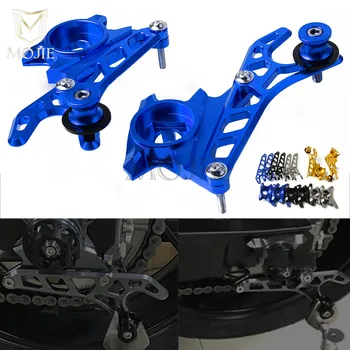 

Motorcycle CNC Rear Wheel Axle Stand Pick Up Hook Set With Swingarm Spools For Yamaha MT-07 FZ-07 MT07 FZ07 2014 2015 2016 2017