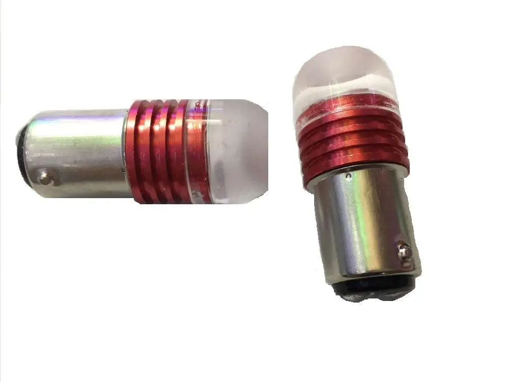 

2Pcs Auto EC 1157 Ba15s 12V 5W P21/5w Bay15d Auto brake signal to see return to the parking lot DC12V Red light