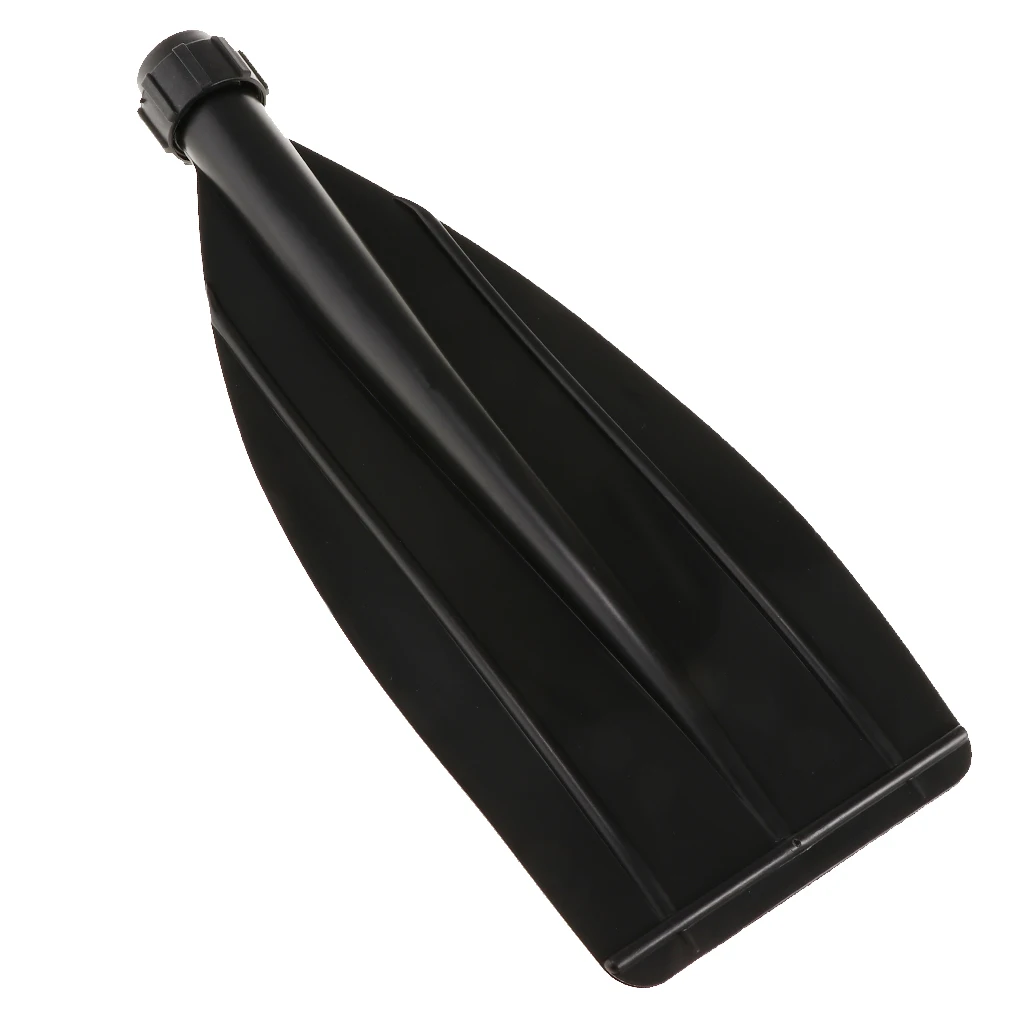 Lightweight PVC Kayak Paddle Blade Canoe Oar Leaf Accessory Attachment Replacement Black