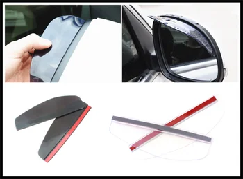 

2pcs car rearview mirror rain eyebrow aid accessories for DODGE JCUV Journey RAM GMC Infiniti Q50L QX50 QX60