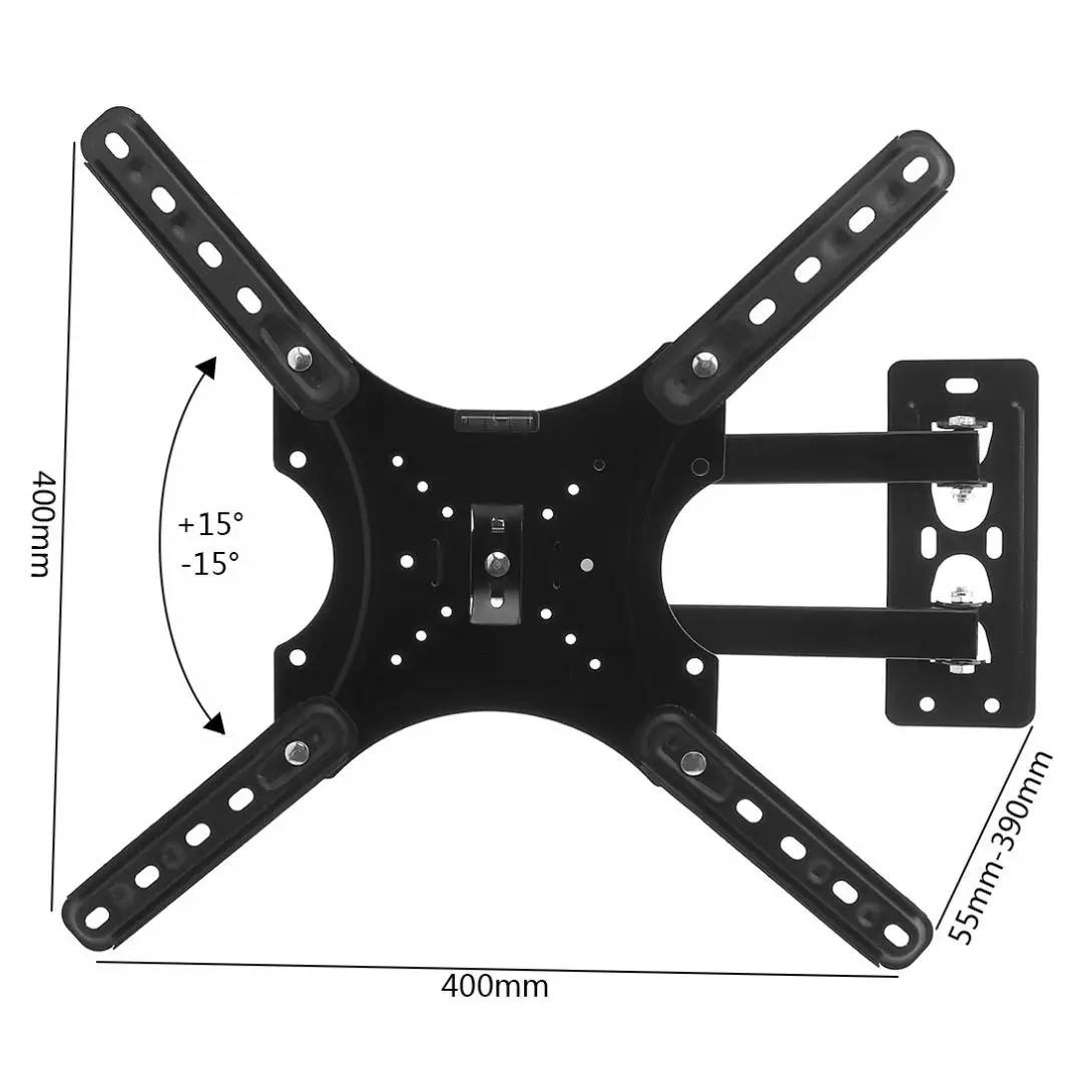 

Adjustable 20KG Full Mount Cantilever Telescopic Revolving TV and Computer Liquid Crystal Display Pylon for 14-42 Inch TV LCD