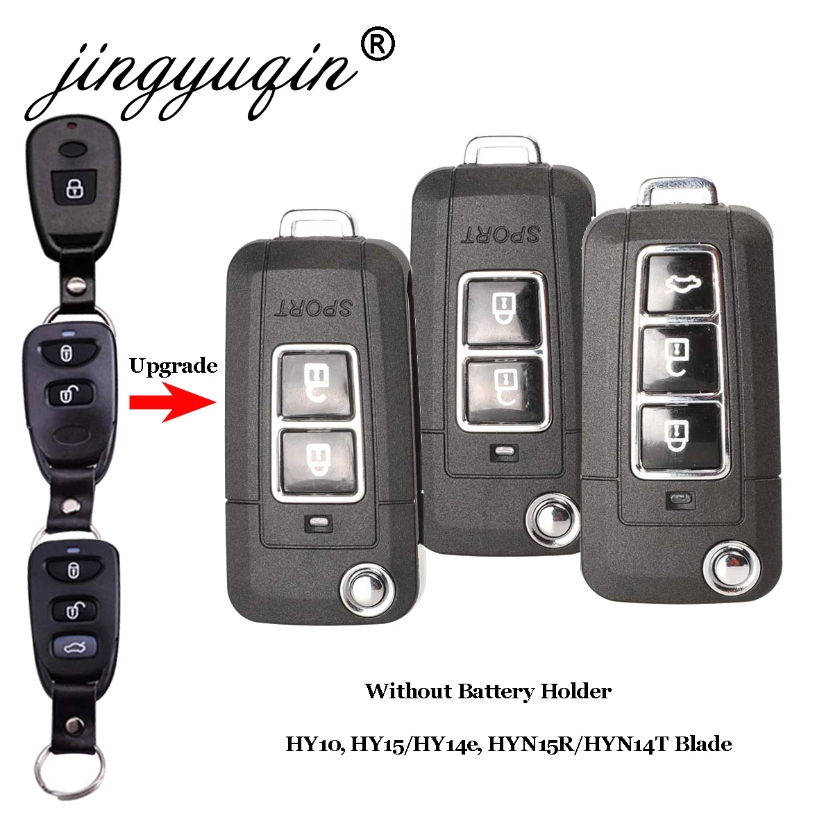 Пульт дистанционного управления jinyuqin 2/3 для Hyundai Tucson СТАРЫЙ Elantra 2003 Santa Fe/NF Eagle Terracan