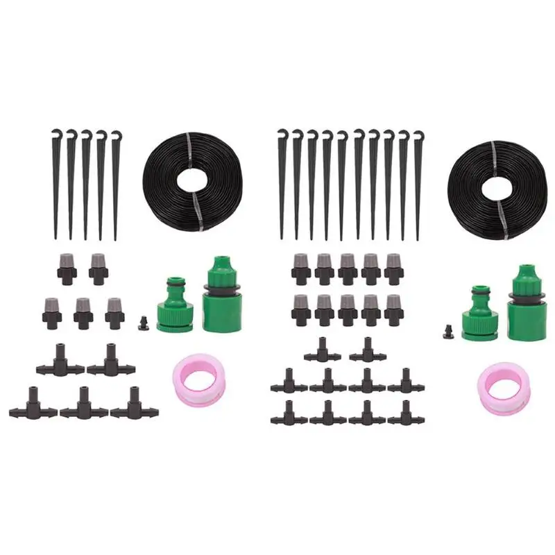 Водяной шланг DIY микро капельного орошения системы автоматического полива сада комплект
