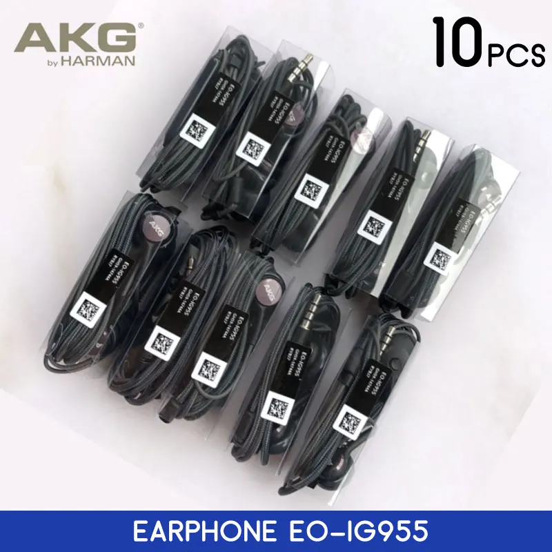 

Original AKG Earphones EO-IG955 3.5mm In-ear with Microphone Wire Headset for Samsung Galaxy S8 s9 Smartphone headphone