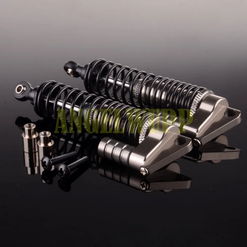 

NEW ENRON 2P RC Aluminum Double Suspension Adjustable Piggyback Shocks 95MM Gray 106004