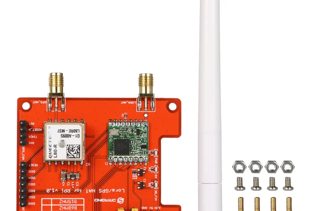 Raspberry Pi HAT с GPS и LoRa®Технология|Аксессуары для демонстрационных стендов| |