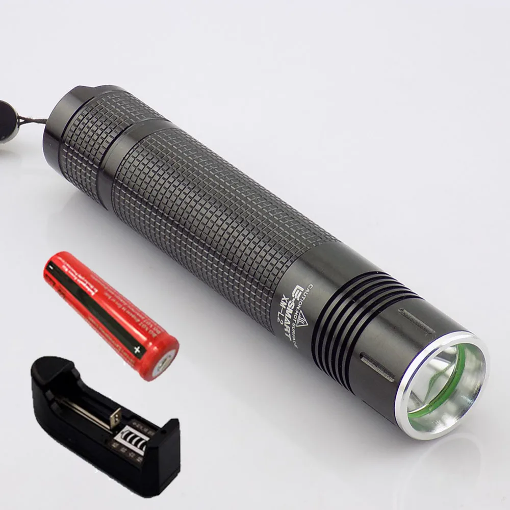 High Lumen Powerful Small Led Flashlight Torch Cree Xm L2 Pocket Flash