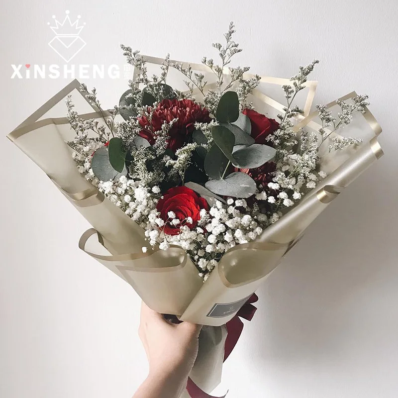 

20pcs/lot Korean Paper Bouquet Flowers Wrapping Paper Gift Floral Shop Packaging Material Wrapping Paper