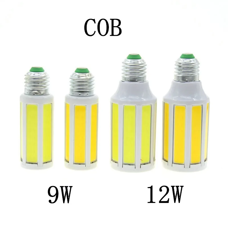 High Brightness COB Corn Bulb Home Lighting 9W 12W 85-265V E27 LED Lamp brightness energy-saving bulb Decorative | Лампы и освещение