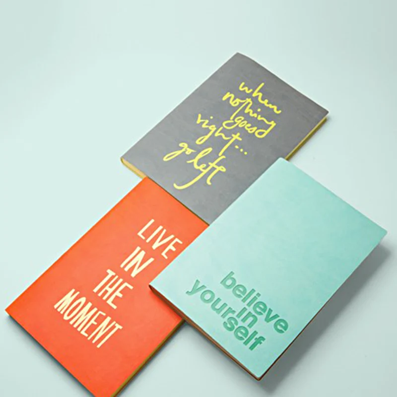 Hong Kong Daycraft Quotations Business Notebook Creative Stationery A5 Notepad Diary 1PCSin