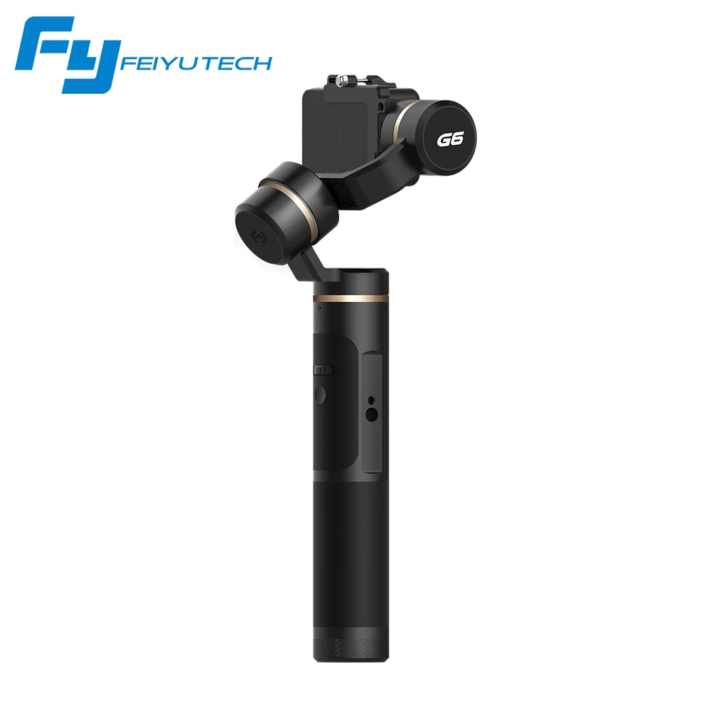 Feiyutech feiyu G6 Gimbal Feiyu действие Камера Wi-Fi, Bluetooth OLED Экран угол для Gopro Hero 6 5 4 RX0 xiaomi yi sony