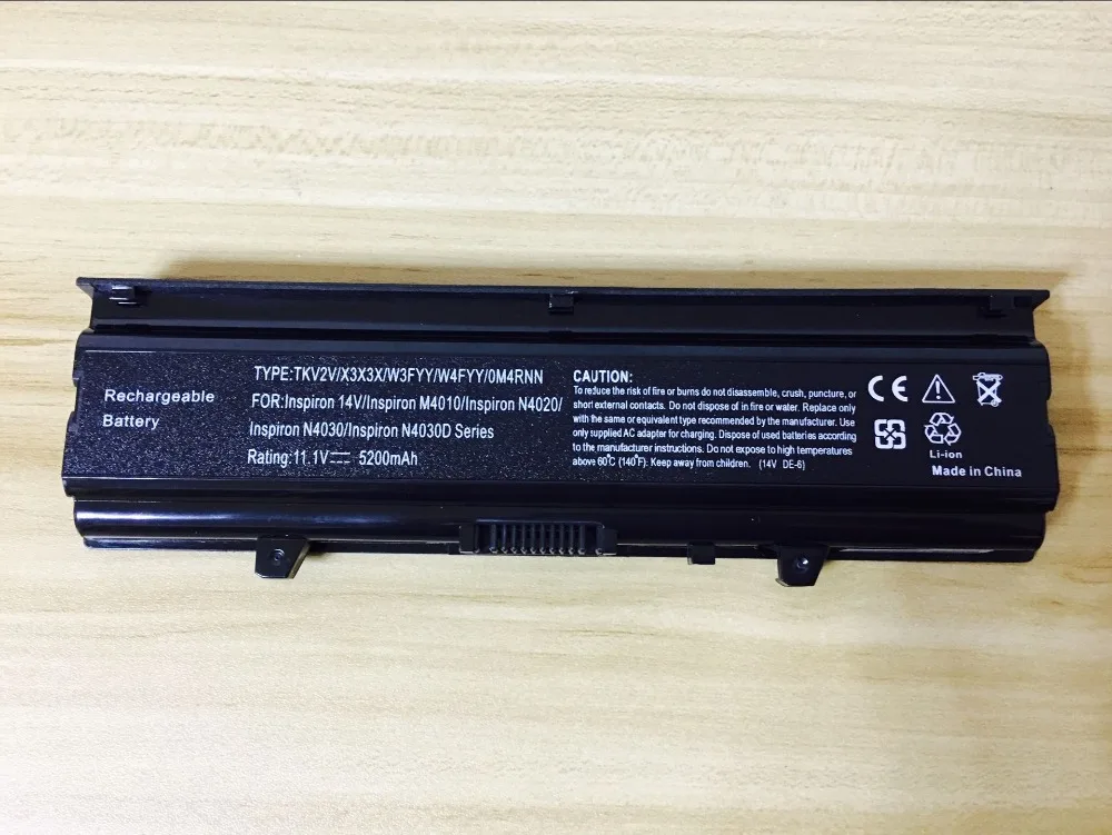 Топы Аккумулятор для Dell Inspiron 14 N4020 TKV2V X3X3 W4FYY N4010 N4010D N4030 N4030D M4010 серии 11 1 В 5200