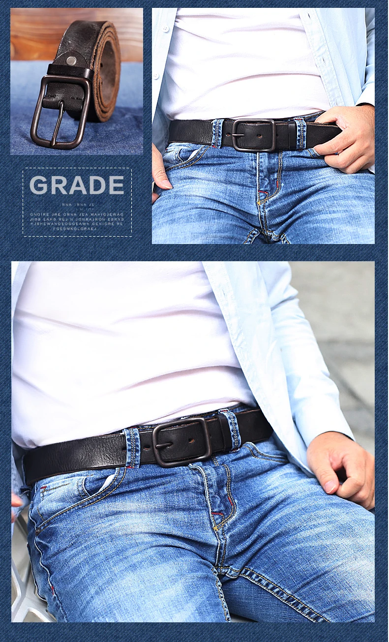 4 leather belt men