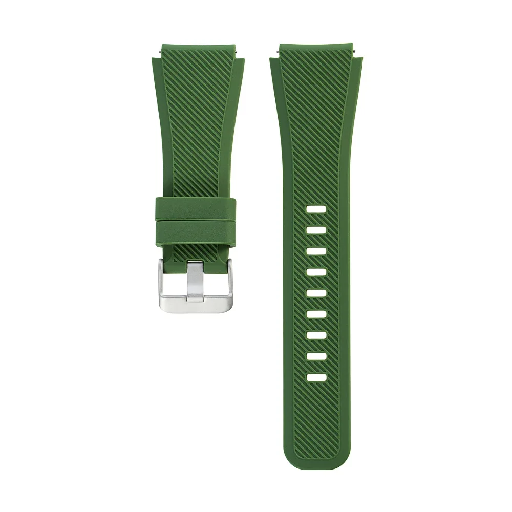 22 мм силиконовый ремешок для Amazfit Stratos/Pace Watch Band для huawei Watch GT/волшебный браслет для samsung gear S3 Frontier Classic