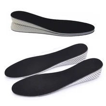 Мужская/Женская стелька для увеличения роста Удобная Eva 4,0 см высота увеличения подъема пятки лифта стельки Вставки колодки