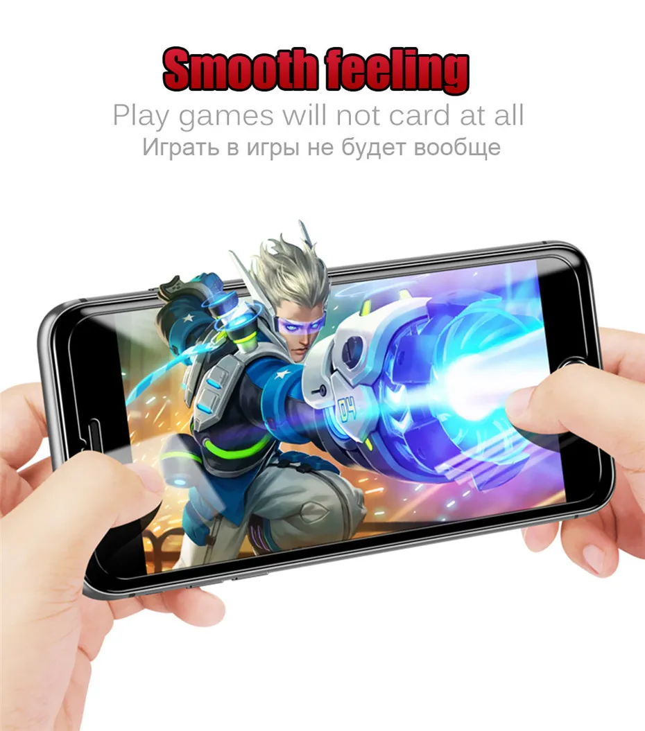 MOUSEMI Protective Glass For iPhone 5s 6 Plus 8 X Explosion Proof Ultra Thin Film Screen Protector For iPhone 7 Tempered Glass (8)