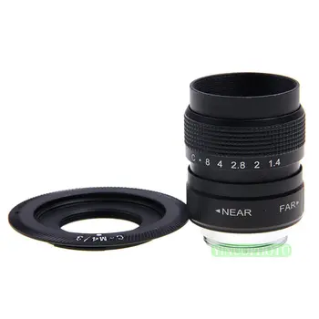 

Fujian 25mm F1.4 CCTV TV lens+C Mount for Micro 4/3 m4/3 EP1 EP2 EP3 EP5 EPL1 EPL2 EPL3 EPL5 EPM1 OM-D EM5 EM10