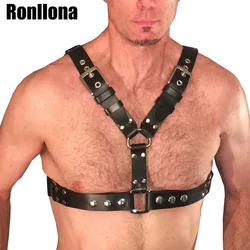 Mens Harness PU Leather Harness Men Punk Adjustable Body Chest Harness Suspenders Belt Cosplay Costumes Bdsm Bondage Body Cage Mens Harness PU Leather Harness Men Punk Adjustable Body Chest Harness Suspenders Belt Cosplay Costumes Bdsm Bondage Body Cage