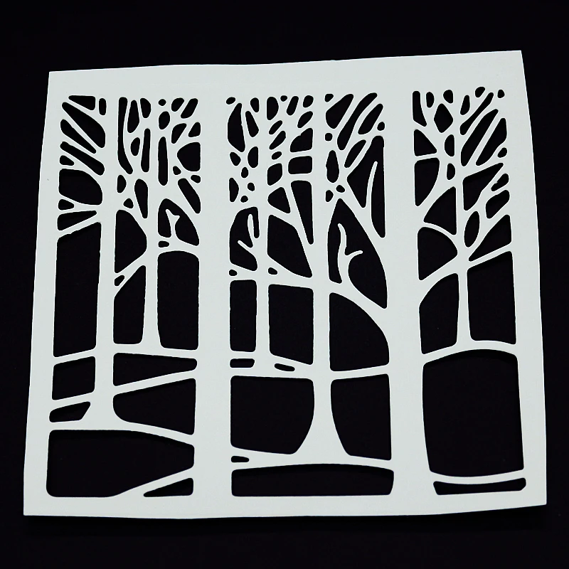 

SCD1161 Forest Tree Metal Cutting Dies For Scrapbooking Stencils DIY Album Cards Decoration Embossing Folder Craft Die Cuts Tool
