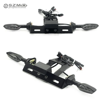 

License Plate Holder LED Light For KAWASAKI ZX-10R ZX10R NINJA 2008-2010 2009 Tail Tidy Fender Eliminator Turn Signal